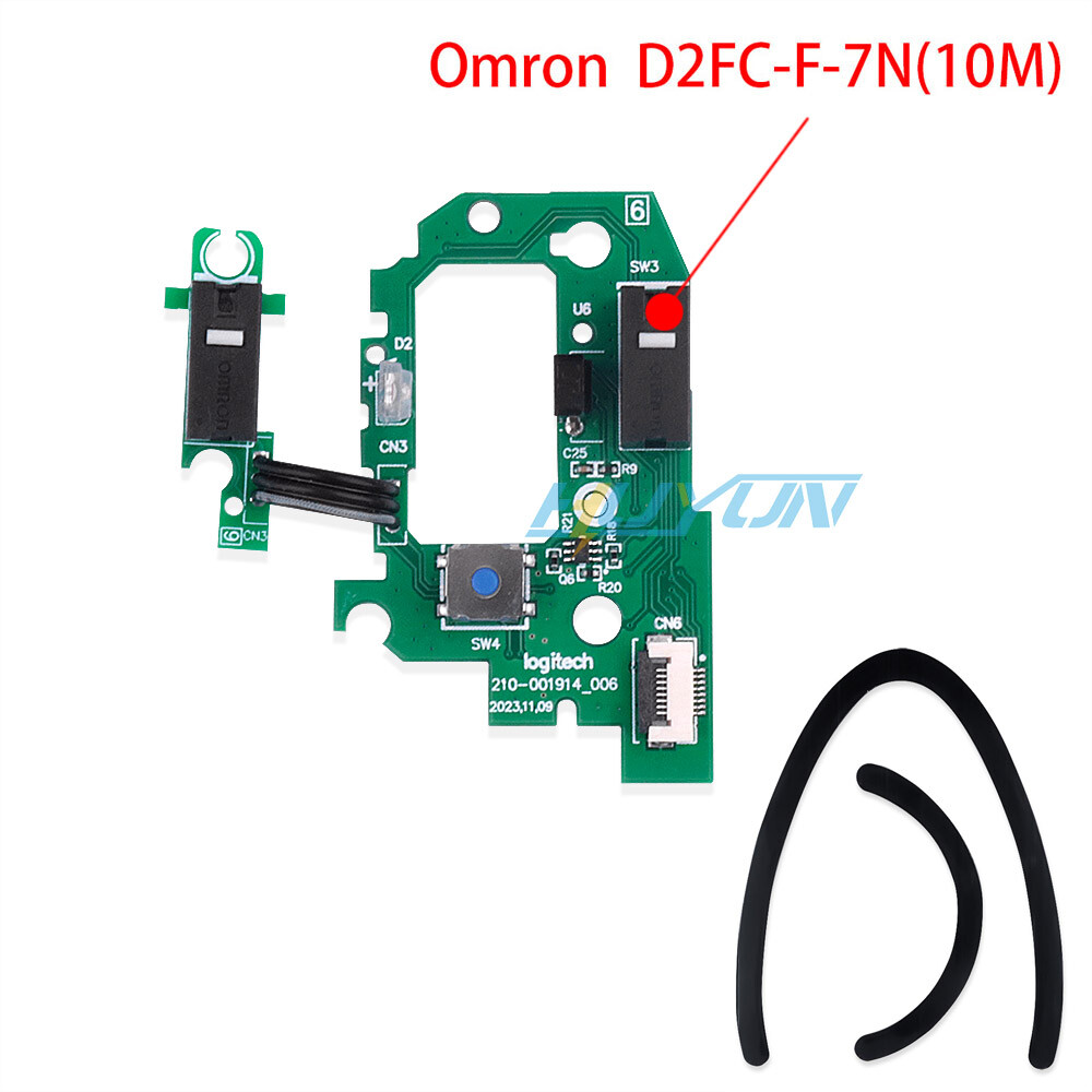 For Logitech MX Vertical Mouse's Encoder Wheel Scroll Switch Button Board