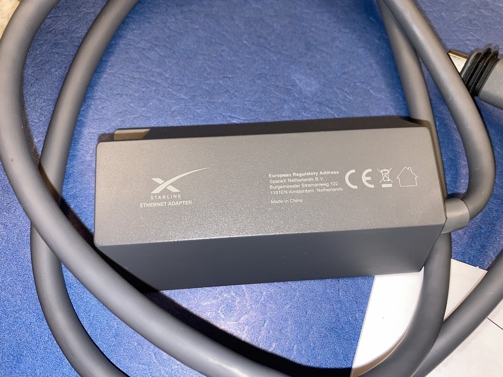 Starlink Network Adapter Satellite Ethernet - Fast Shipping Open Box
