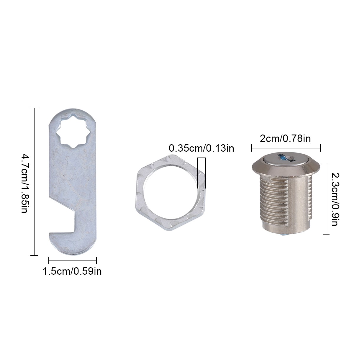 Lot Cabinet Cam Lock Set Drawer Door Mailbox Keyed Alike Secure Drawer File Lock