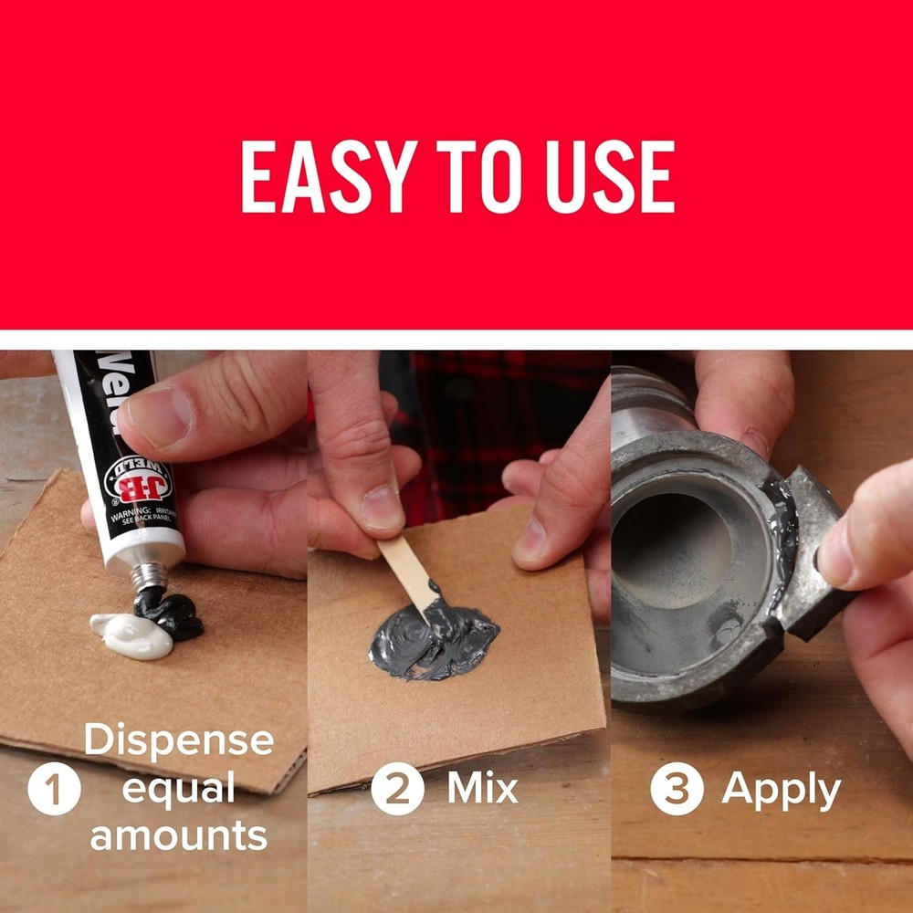 2 oz Cold-Weld Epoxy - Ultimate Adhesive for DIY & Auto Repairs
