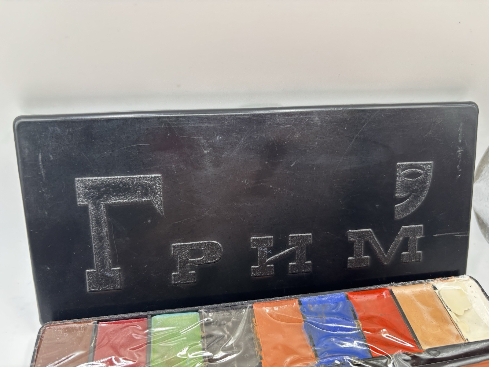 Vintage Professional Theatrical Stage Makeup Set Russian Soviet USSR 80s