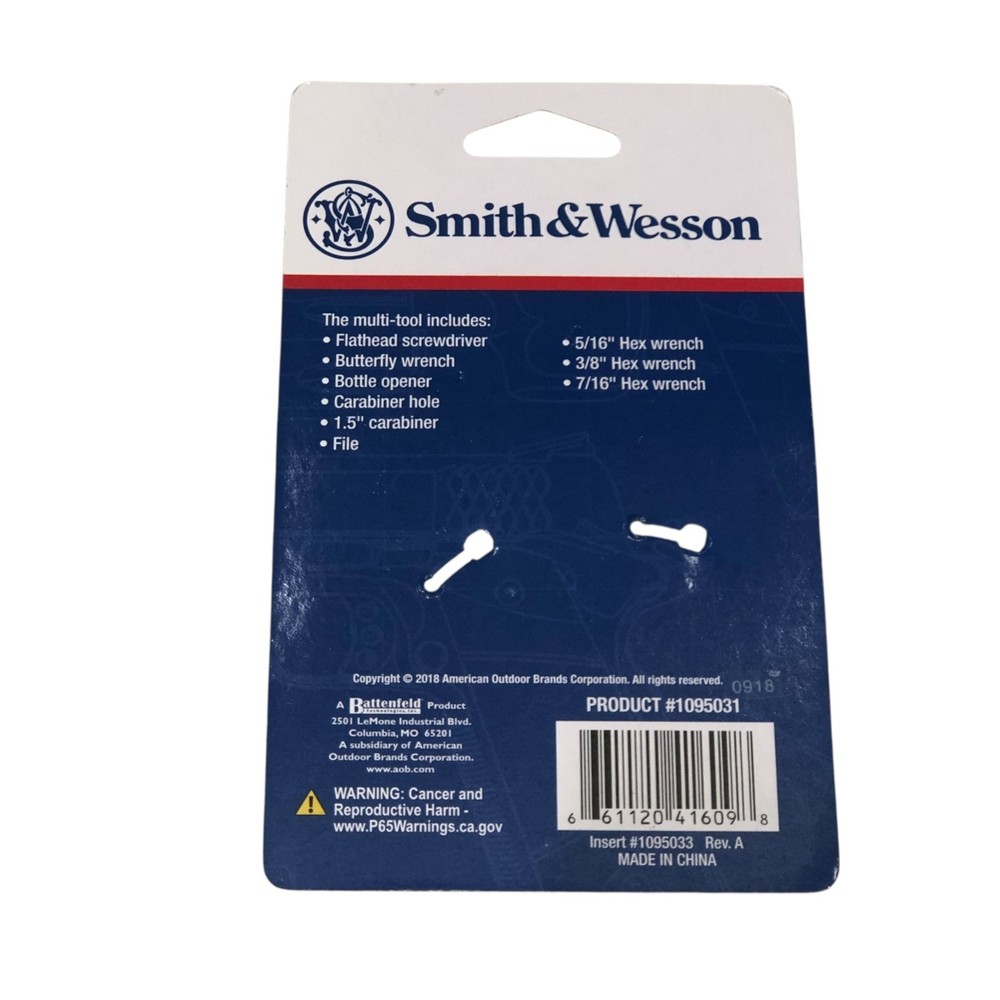 Smith & Wesson Revolver Novelty Multi-Tool