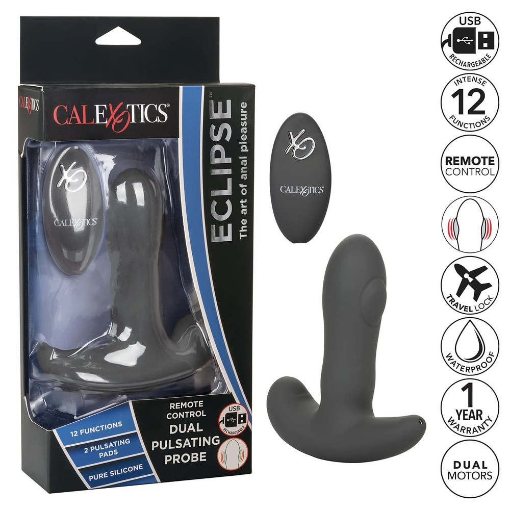CalExotics SE-0436-86-3 Eclipse Remote Control Dual Pulsating Probe