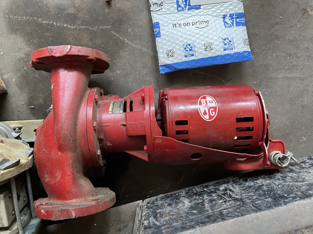 Bell & Gossett 3” Three Phase 3/4 HP Pump