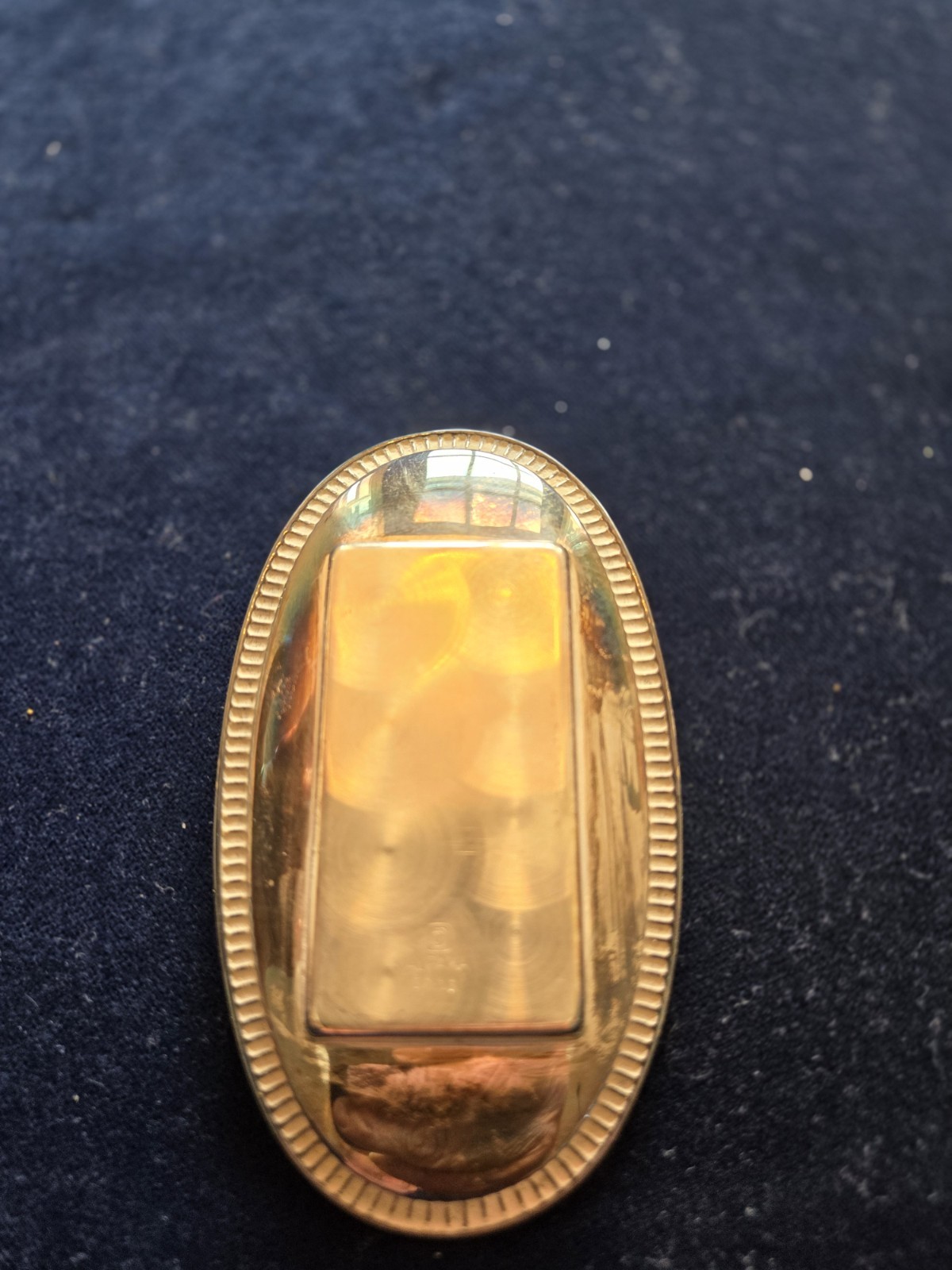 Antique Norway Guilloche Enamel Sterling Silver Salt & Pepper Set On Tray