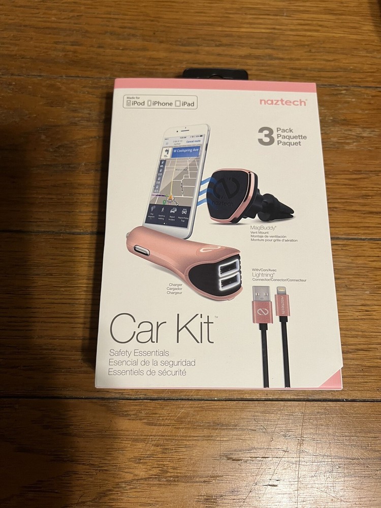 Naztech Magbuddy Car Kit For Iphone, iPod, And iPad