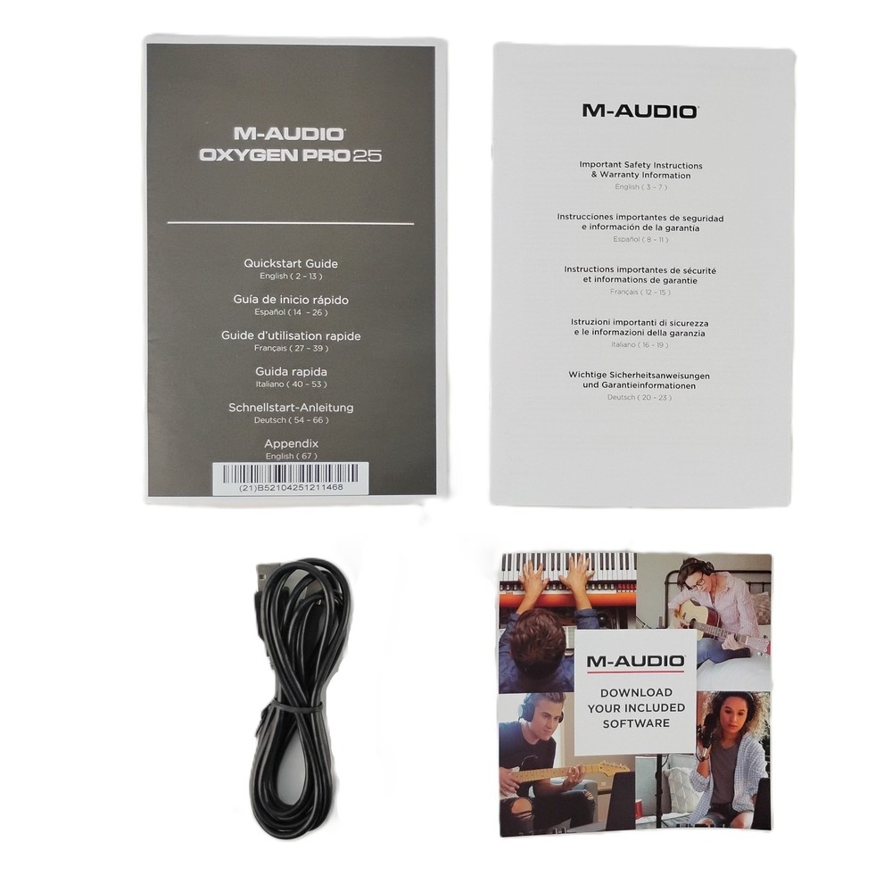 Oxygen Pro 25-Key USB MIDI Controller