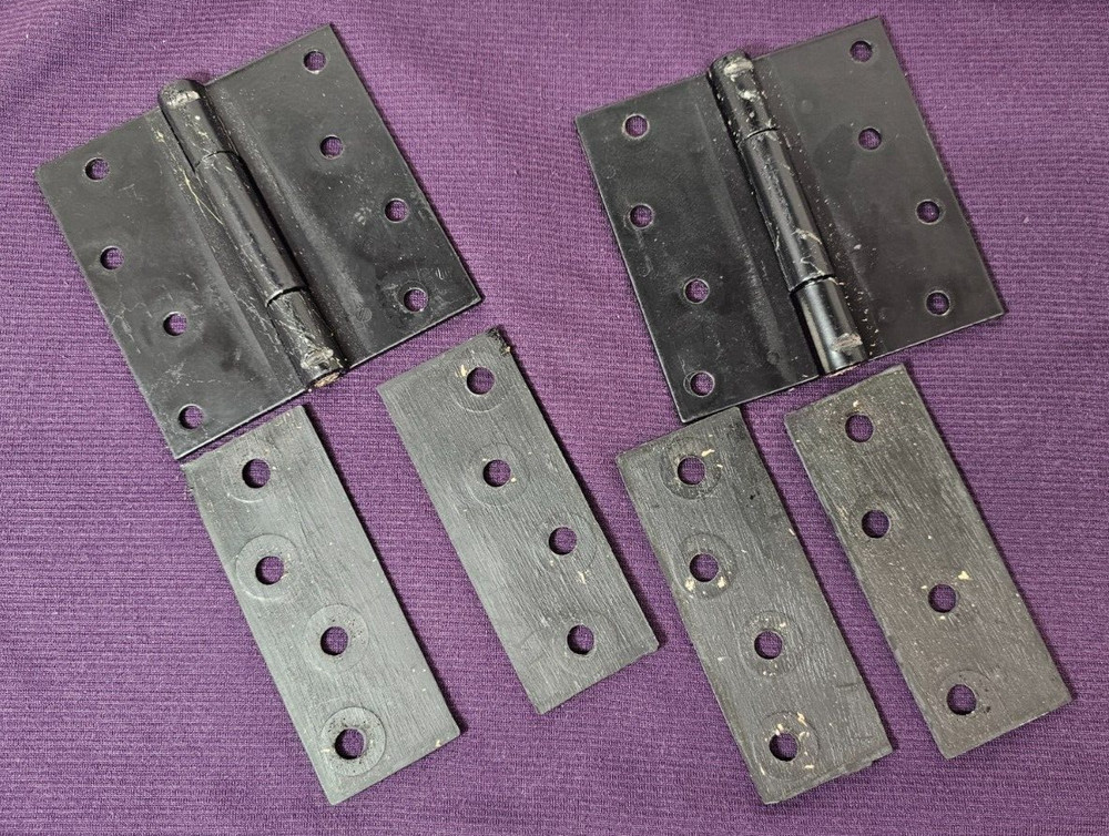 Sleep Number Select Comfort Adjustable Bed Metal Hinges Pair w/ Rubber Insert