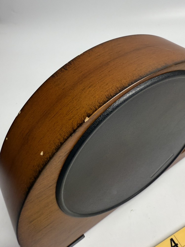 Bulova Tremont Clock Walnut Finish Some Small Chips