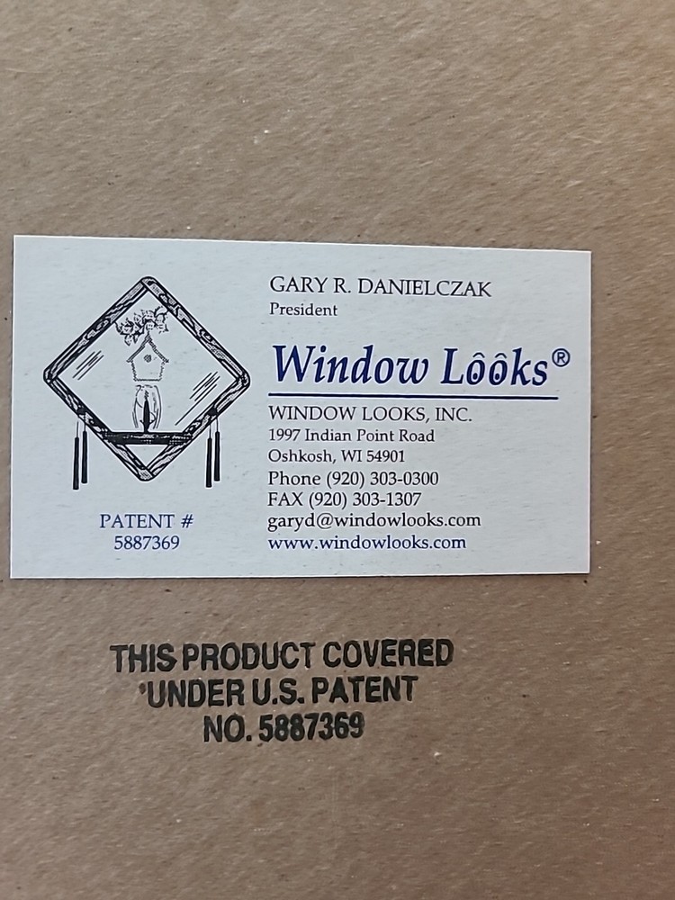Window Look Mirror Shelf