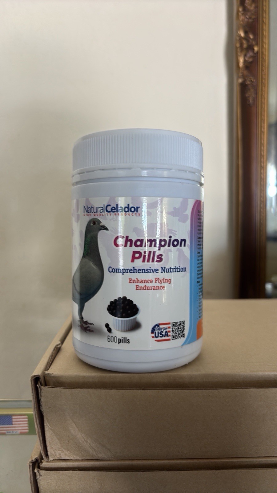 NaturalCelador Champion Pills for Birds 600 Tablets
