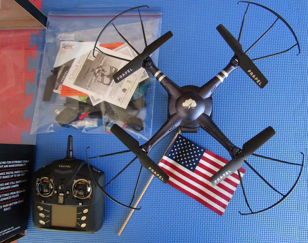 Propel Brand Quadrocopter With HD Camera