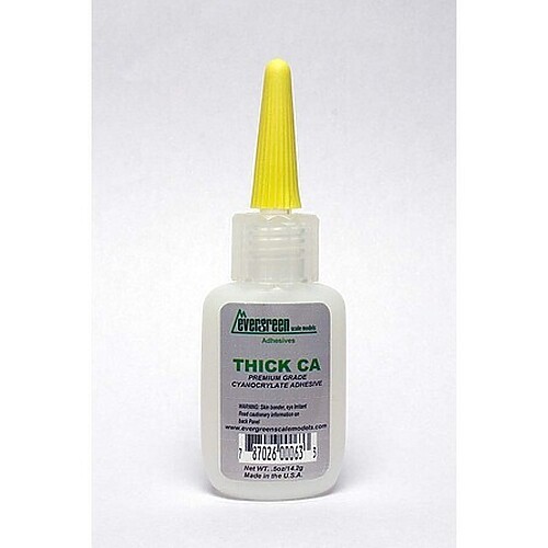 Evergreen 1/2oz Thick CA Adhesive - #63