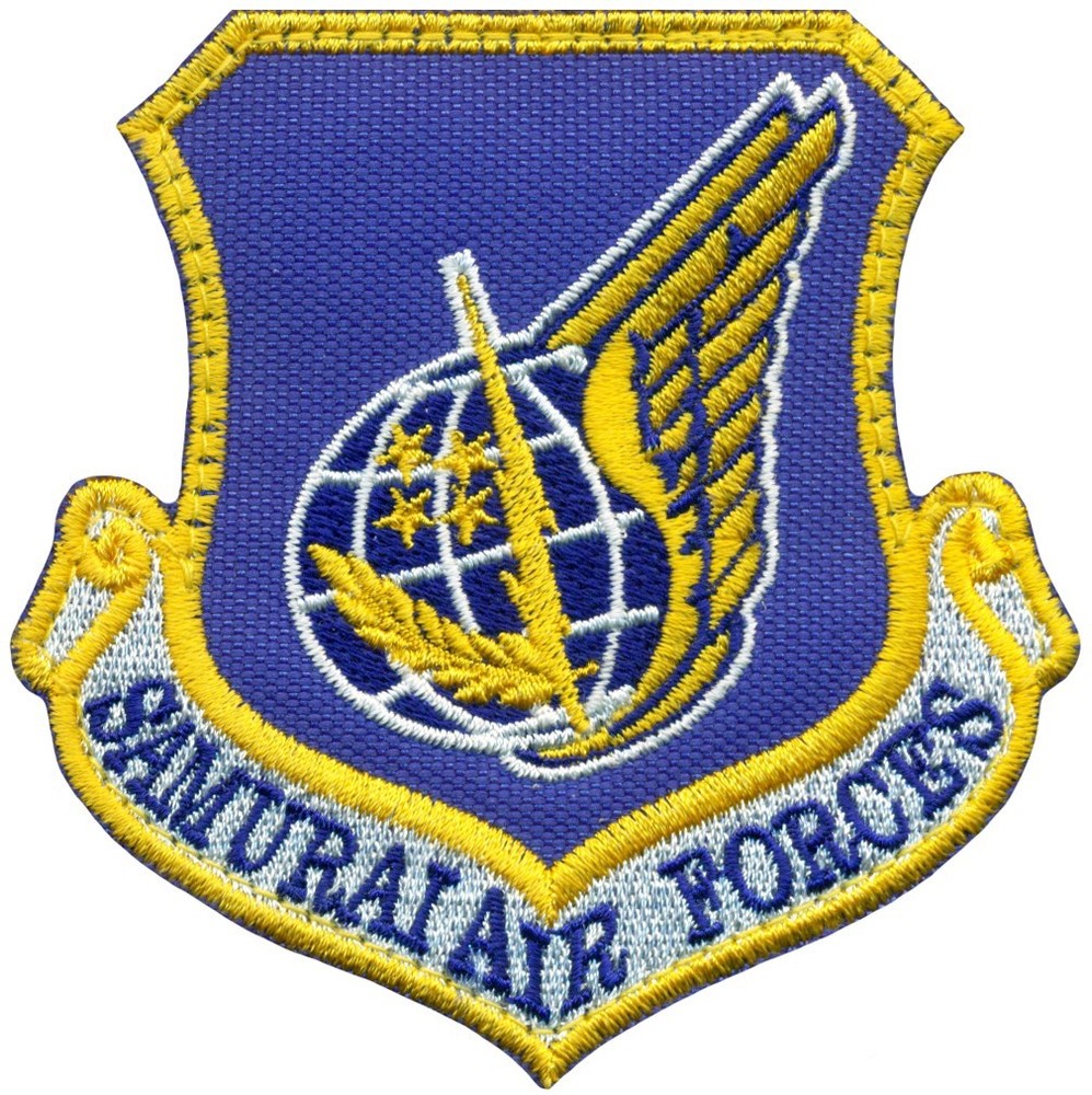 USAF 14th FIGHTER SQUADRON – SAMURAI AIR FORCES PATCH