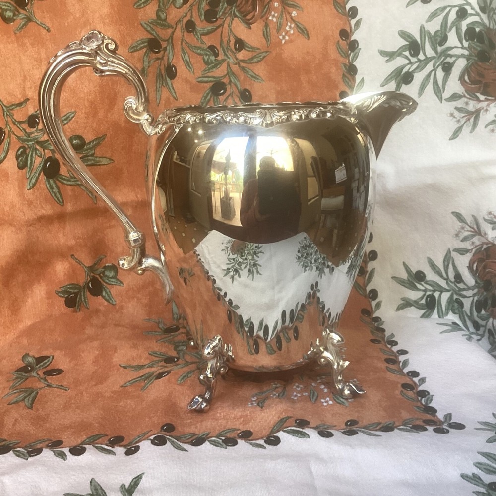 Sheridan Silverplate “Silver On Copper” 8 Inch Pitcher