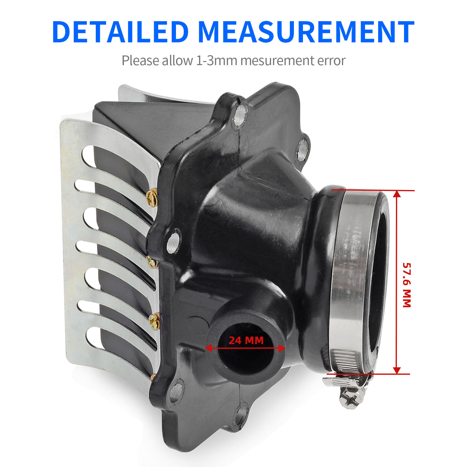 2SETS Carb Flange Intake Socket Reed Valve For Ski-Doo Legend Summit MXZ 700 800