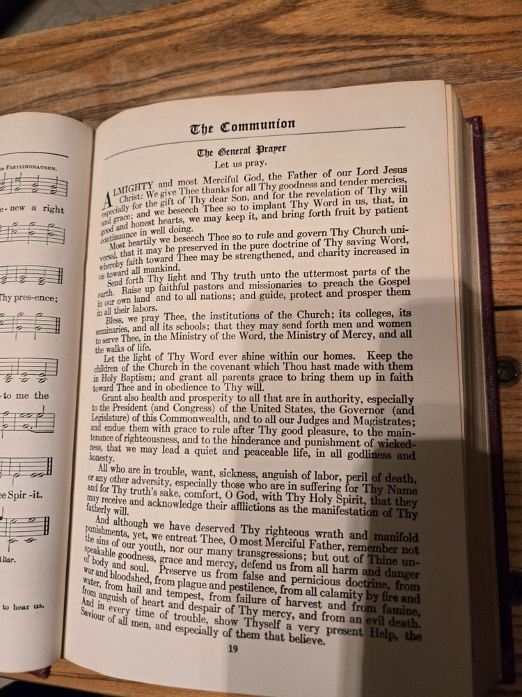 Common Service Book with Hymnals