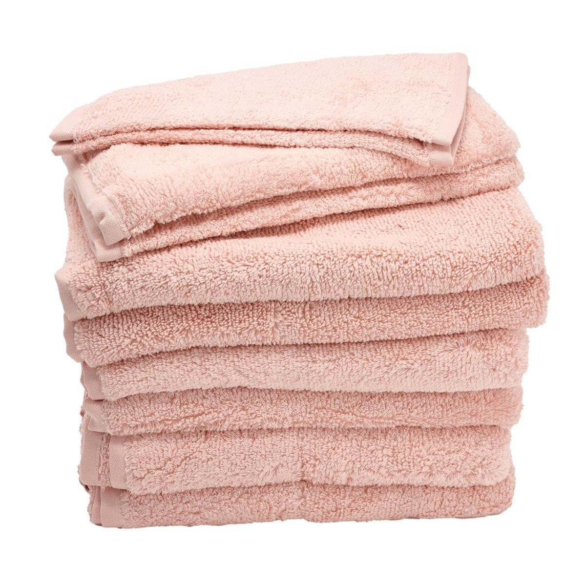 Concierge Collection 100% Cotton 10-piece Cloud Towel Set $79 HSN PINK