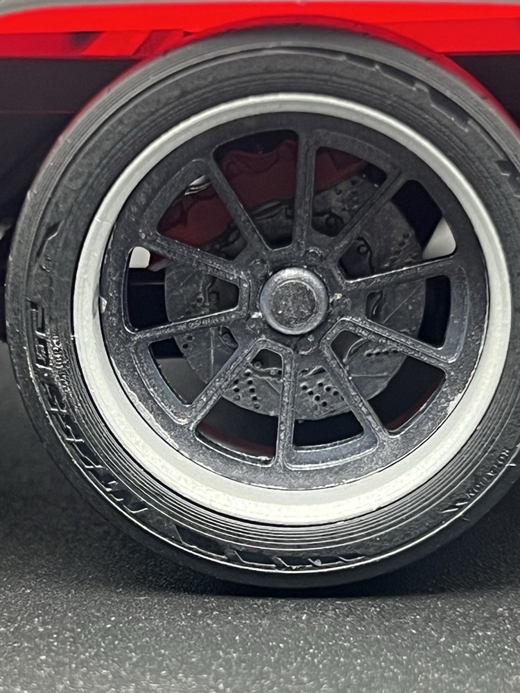 1:18 Scale Custom Deep Dish Performance Wheels W/ Brake Kit
