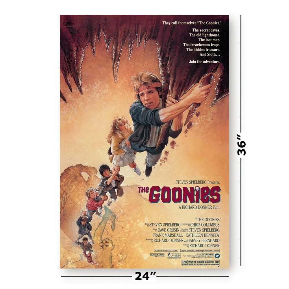 The Goonies - Movie Poster (Regular Style) (Size 24" X 36")