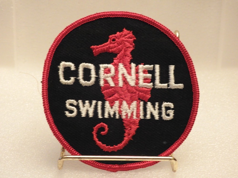Cornell Swimming vintage patch