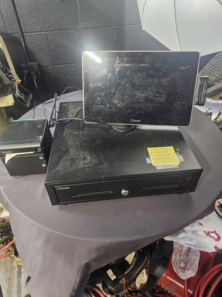 Toast Flex TT200 POS System Touch Screen w/ Printer, Cash Drawer Printer