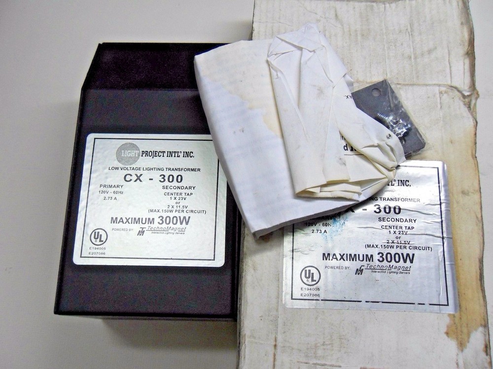 Light Project Intel CX-300 Lighting Transformer