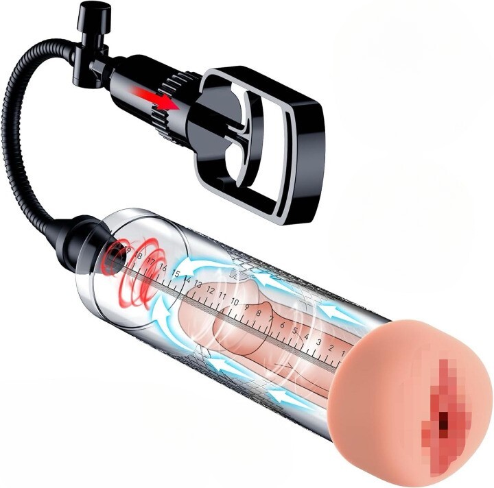Vacuum Penis Extend Pump for Male Enhancement Erectile Enlargement Enlarger Toy