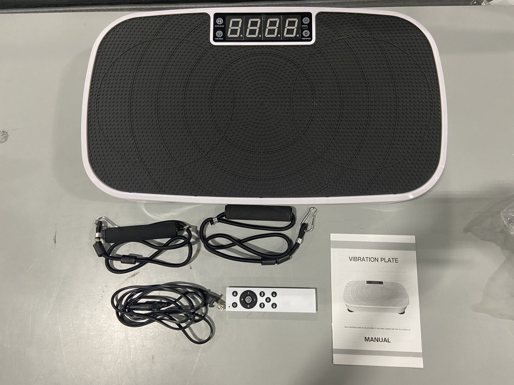 COOLHUTEXERCISE MACHINE VIBRATION PLATE FOR WEIGHT LOSS, - Scratch & Dent