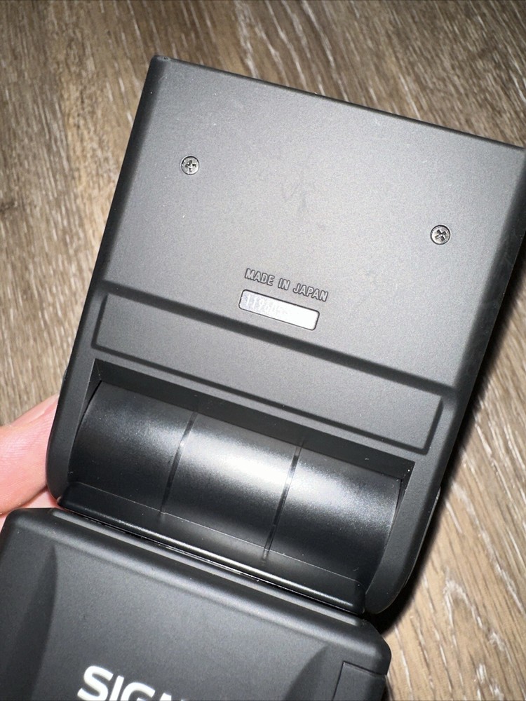 Sigma EF-610 DG ST Flashgun for Canon EOS Cameras Tested Working