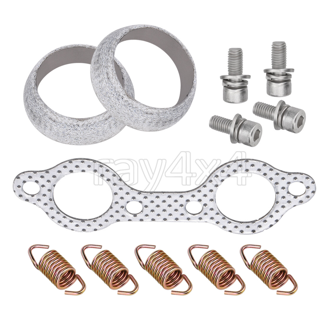 Exhaust Gasket & Spring Rebuild Kit for Polaris Sportsman 700 Twin MV 2002-2006