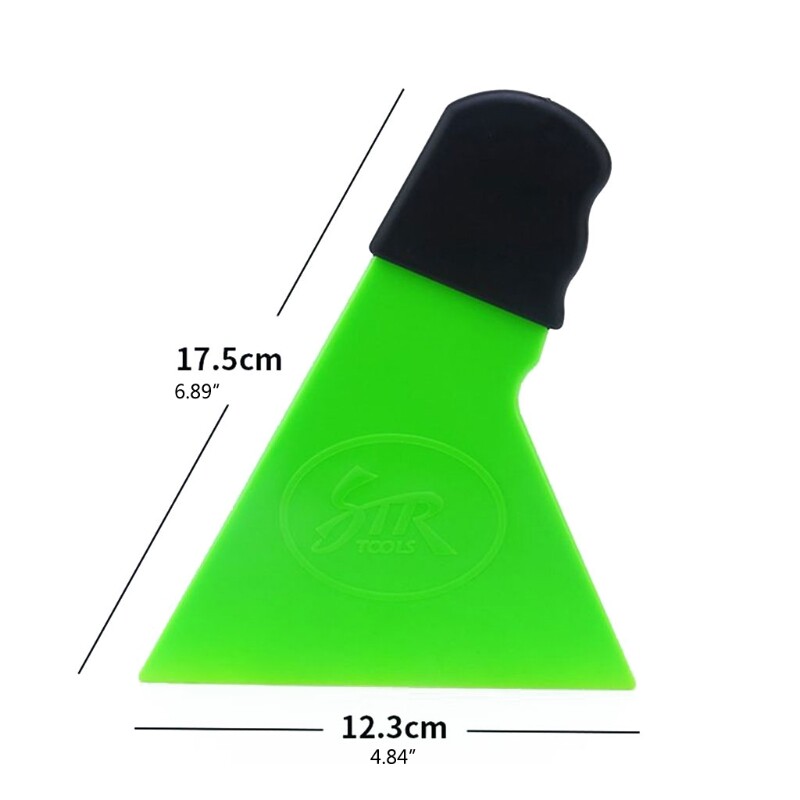 Portable Cleaning Scraper Handheld Cleaning Bulldozer Squeegee with Long Handle