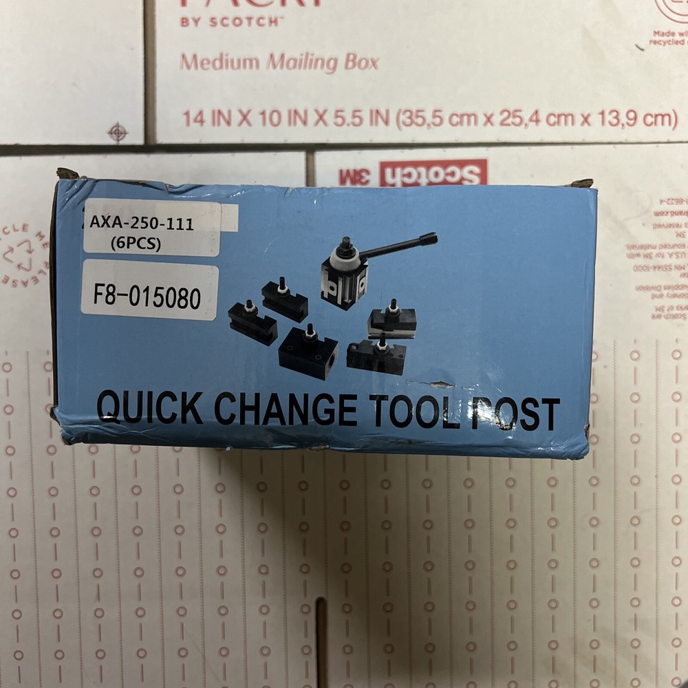 CNC BXA Piston Quick Change Tool Post Set 200 Series