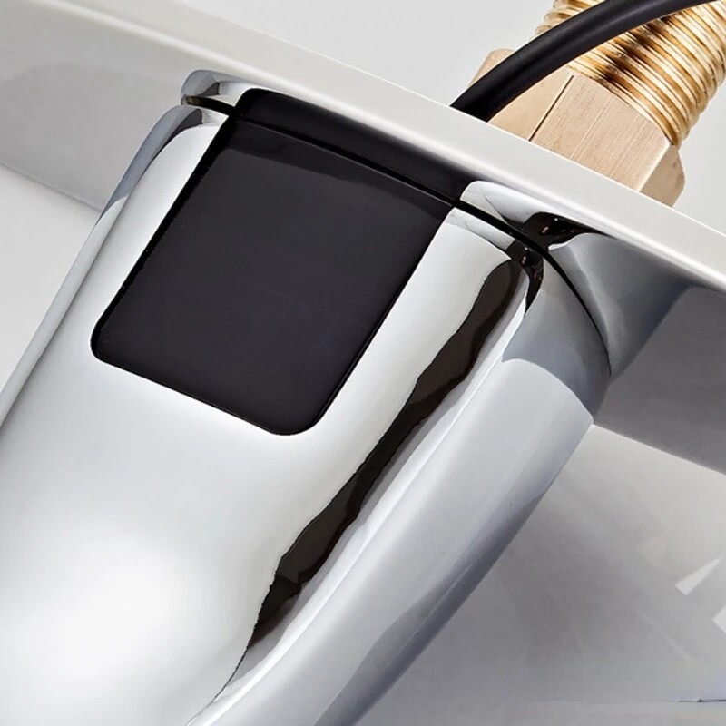 Smart Automatic Infrared Sensor Faucets Touchless Bathroom Basin Sink Faucet