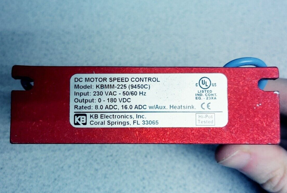 KB ELECTRONICS KBMM-224 DC SPEED CONTROLS 230V 2 HP MAX NEW!! WOW!! READ!!