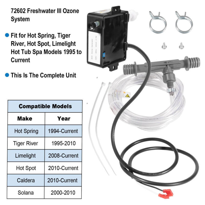 72602 Complete Ozonator Unit Replacement for Watkins Freshwater III Ozone System