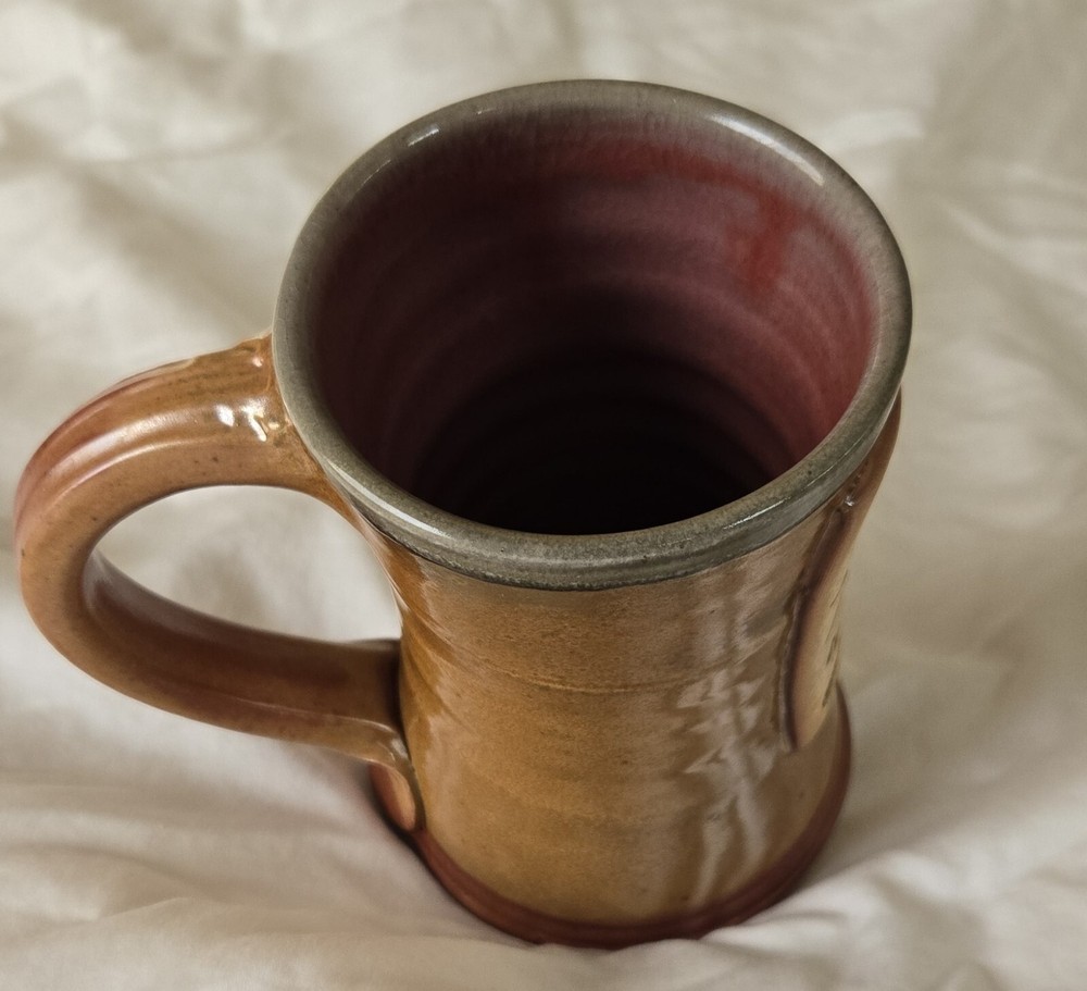 Path Of Totality Brown Ceramic Mug 5.2" × 3"