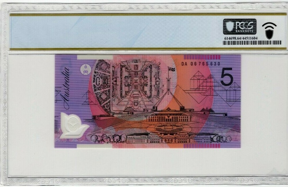 Australia 2006 $5 PCGS Banknote UNC 64 PPQ Pick 57d