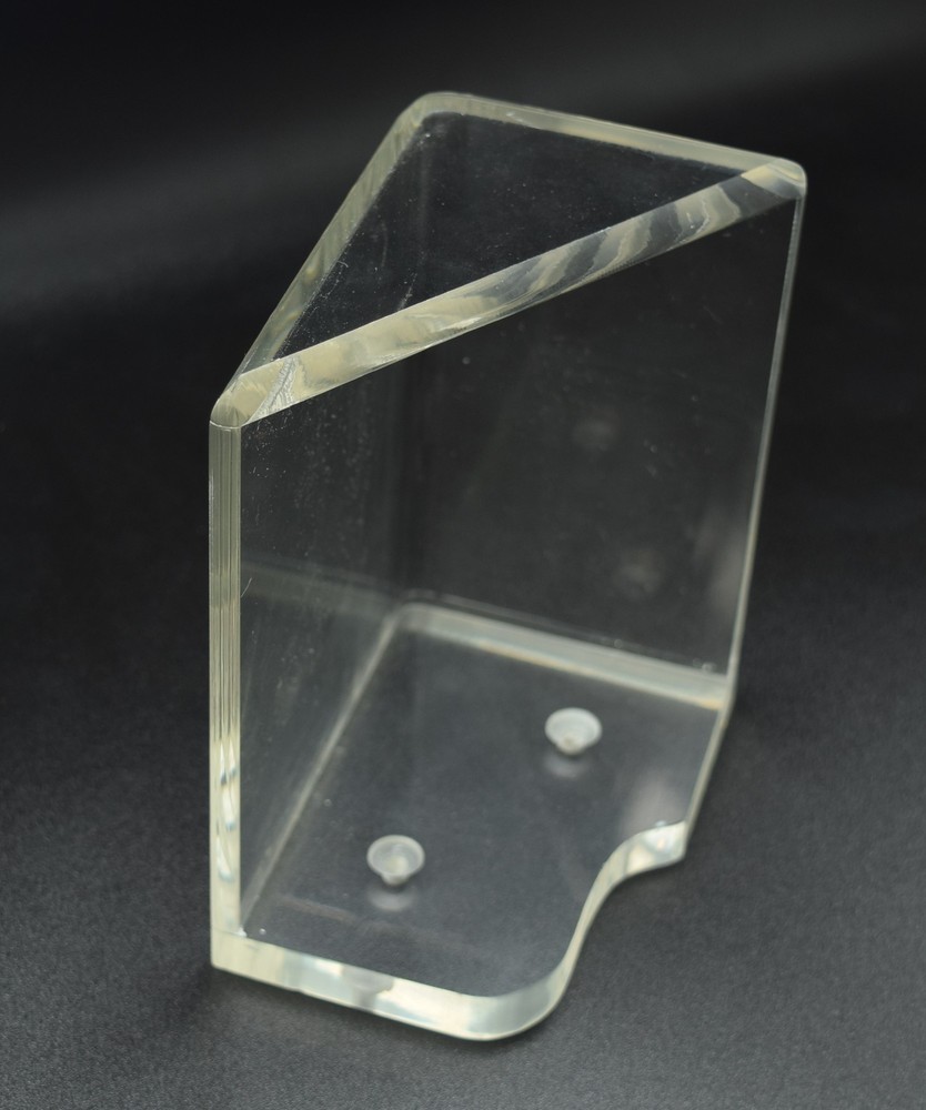 6 Deck All Clear Discard Tray With Top