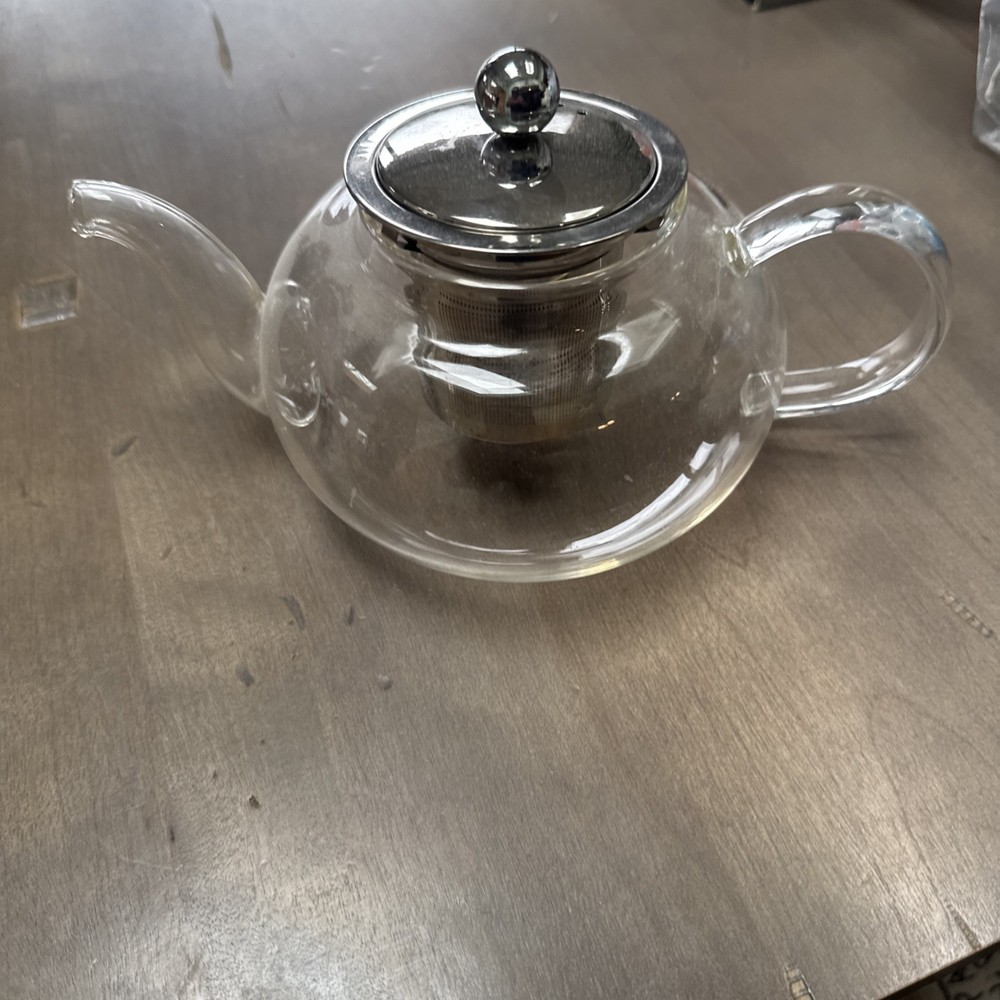 Glass and Stainless Loose Leaf Tea Infuser