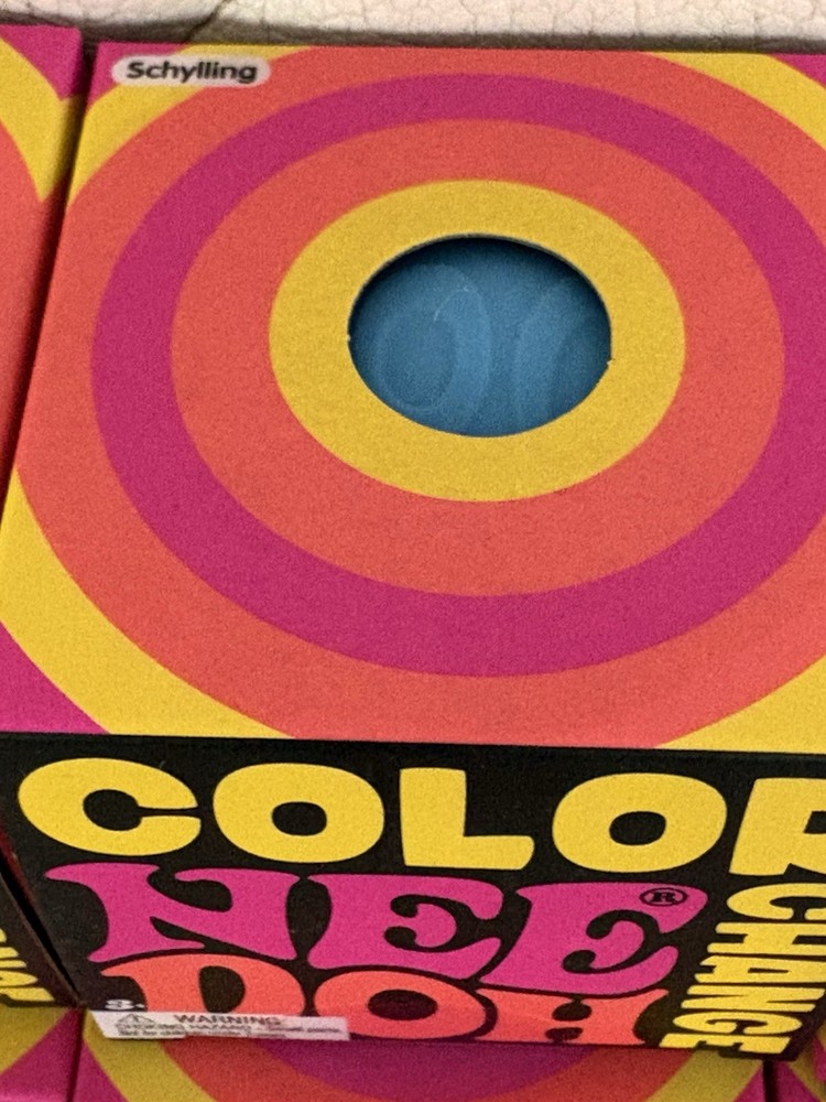 Color Changing NeeDoh Squeeze Ball Colors Blue