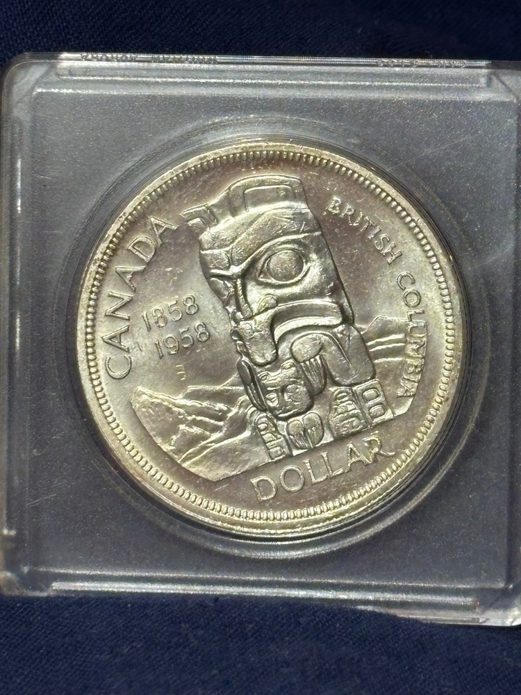 1958 Canadian Silver Dollar