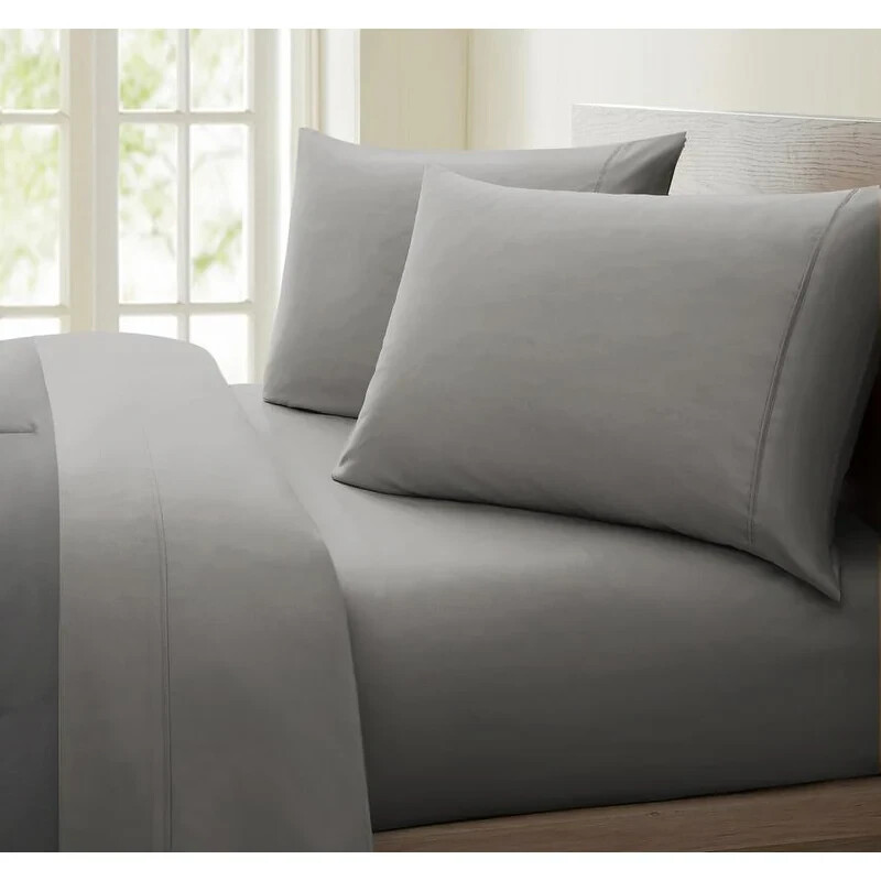Fairfield Square Collection 1000 Thread Count 6-Pc. Sheet Set - Queen - Gray