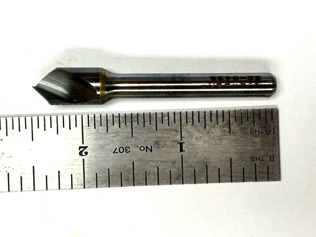 3/8" 90 DEGREE SINGLE FLUTE SOLID CARBIDE COUNTERSINK - OSG 700-3752
