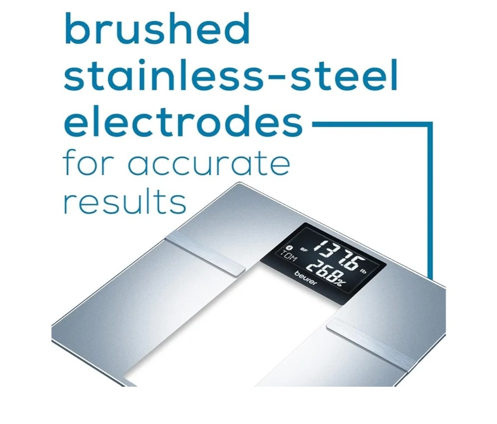 BEURER #BF720 BLUETOOTH SCALE - BODY ANALYSIS 400LBS CAPACITY
