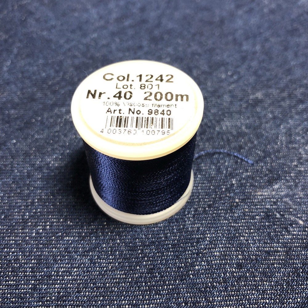24 Spools Madeira Rayon Thread No. 40