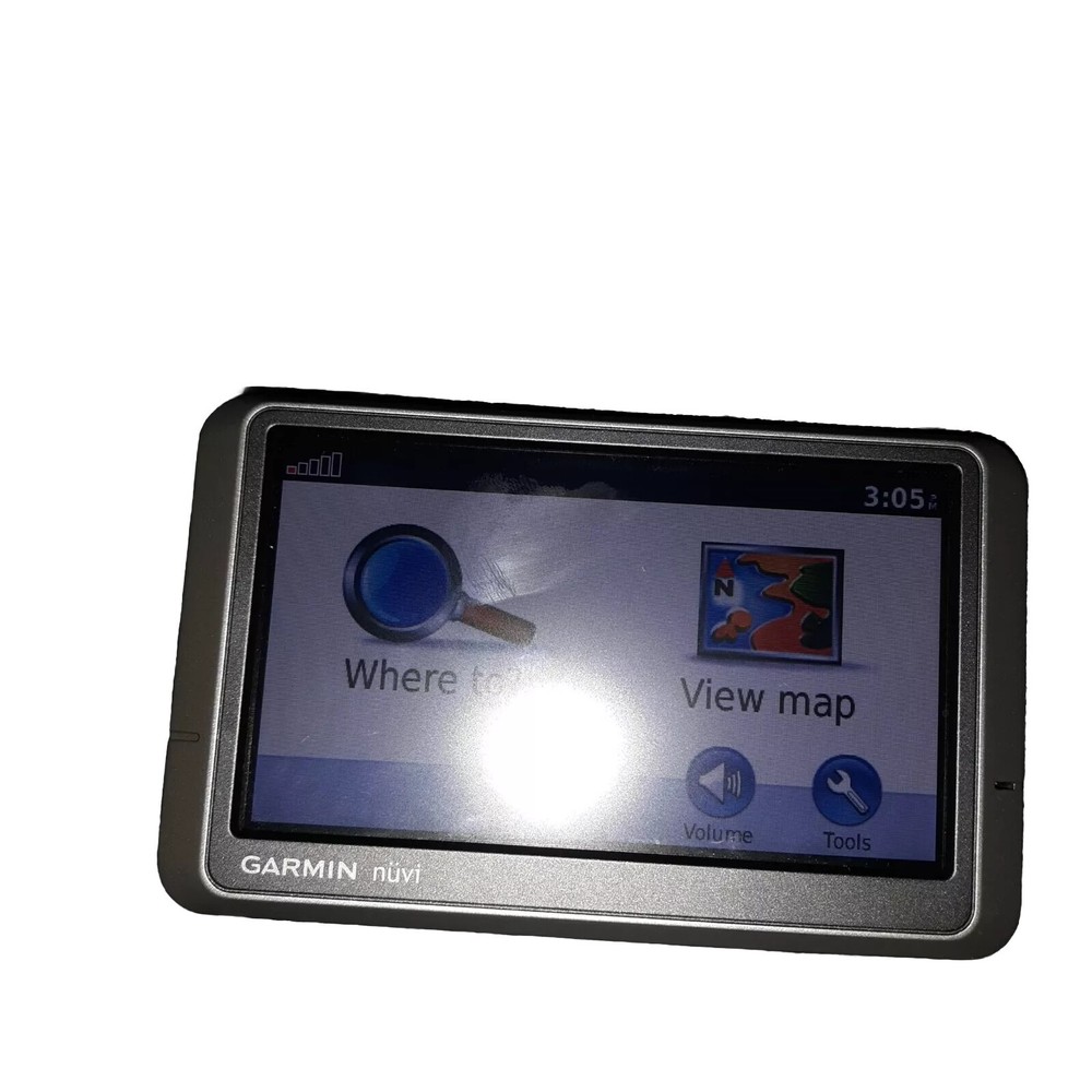 Garmin nuvi 200W 4.3” Portable GPS Navigator Touch Screen ( Mount is Missing)