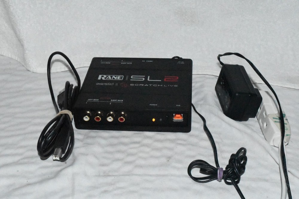 Rane Serato SL2 Scratch Live DJ audio interface Rare 1E