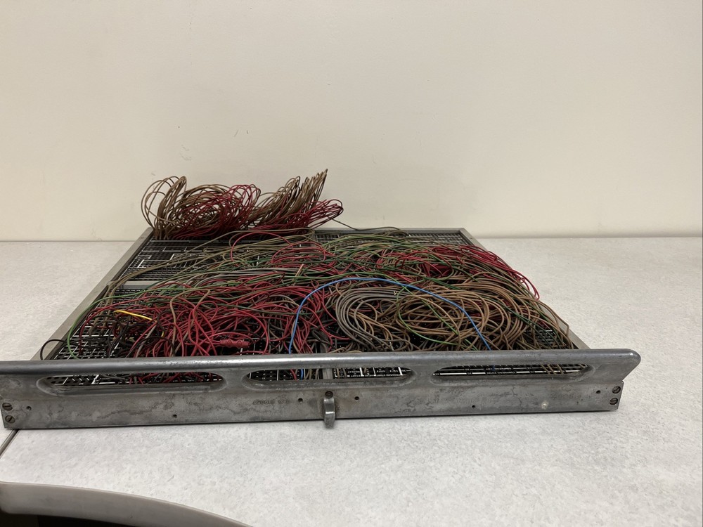 Vintage IBM 910 Plugboard Panel Control Board.