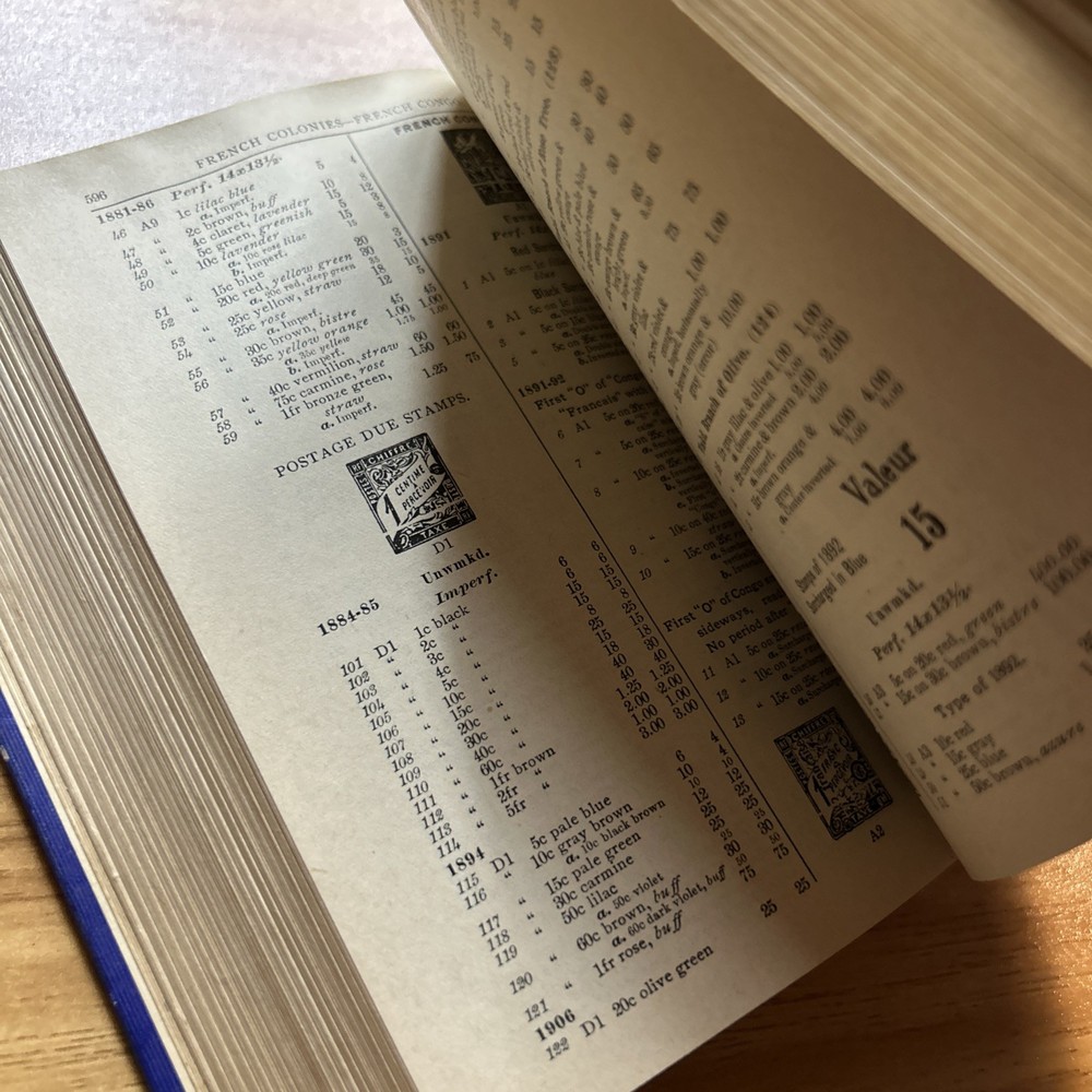 Vtg.Scott 1929 Standard Postage Stamp Catalogue 85th Edition Philately Reference